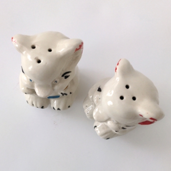 Shawnee Pottery Salt Pepper Shaker Set Vintage Happy Bears - Picture 4 of 11